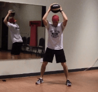 med ball slams start