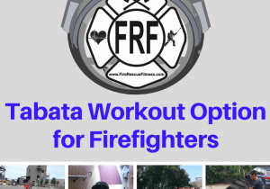 Firefighter Tabata Workout Option