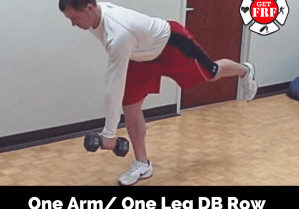 One Arm One Leg DB Row