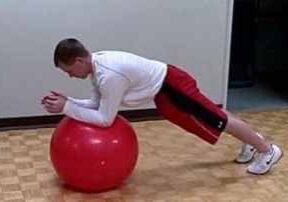 plank-on-ball